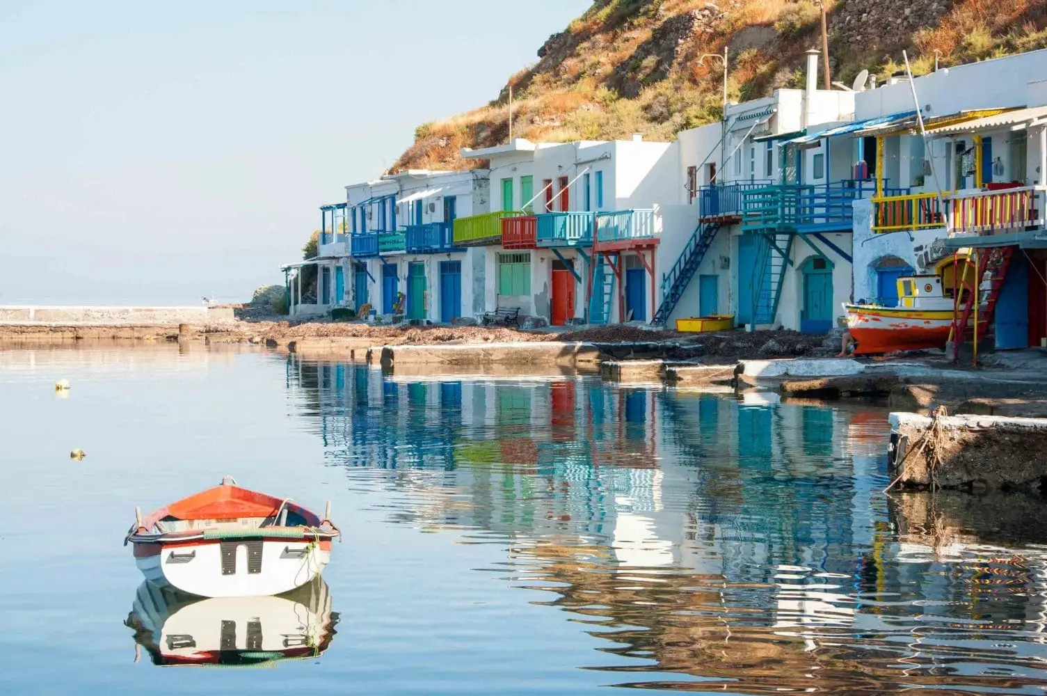 klima boat milos