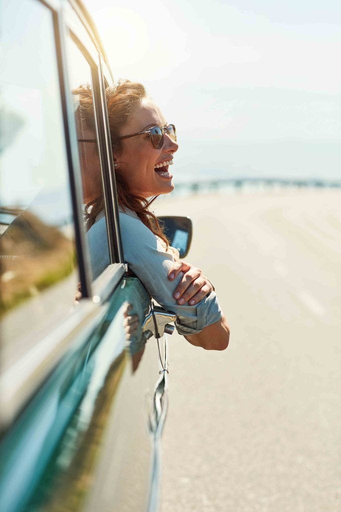 Feeling,Free,On,The,Open,Road.,Cropped,Shot,Of,An