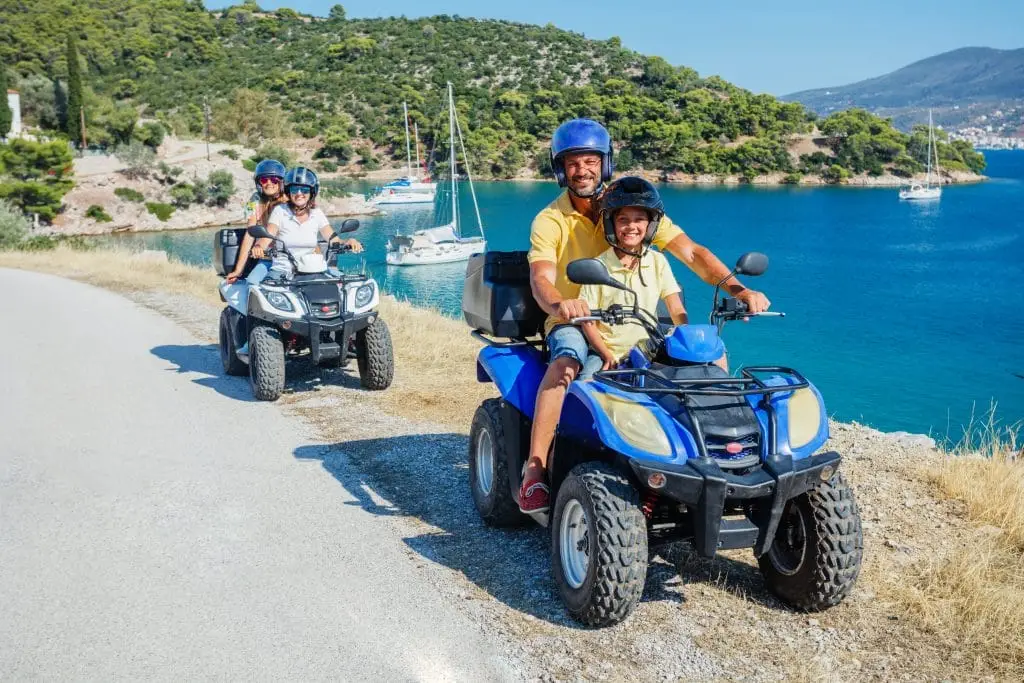 atv rental in milos